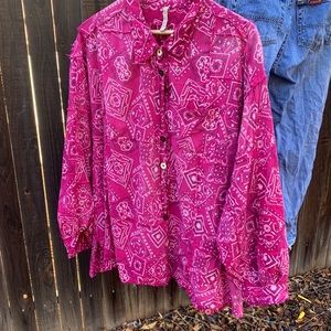 Magnolia Pearl button down top